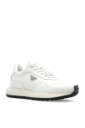 Emporio Armani cream Sneakers with logo