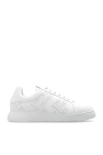 Emporio Armani embossed-logo detail sneakers Bianco