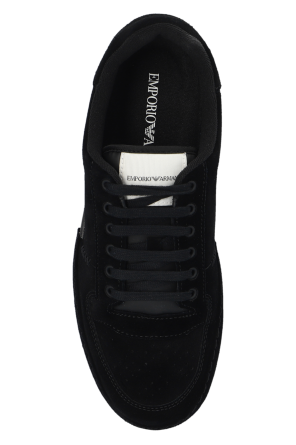 Emporio zip-detail armani Sneakers with logo
