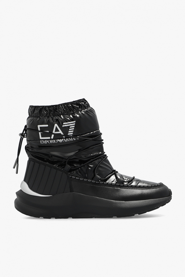 Snow boots with logo od EA7 Emporio Armani
