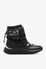 EA7 Emporio Armani BLACK Snow boots with logo