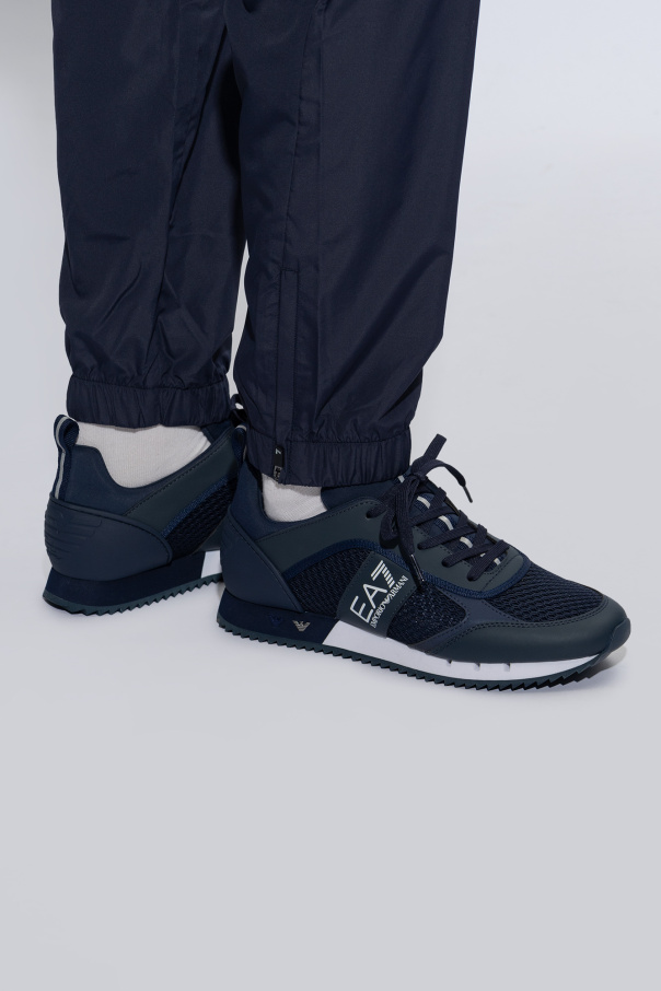 hoodie sweatpants set ea7 emporio armani embossed-logo complet Sneakers with logo