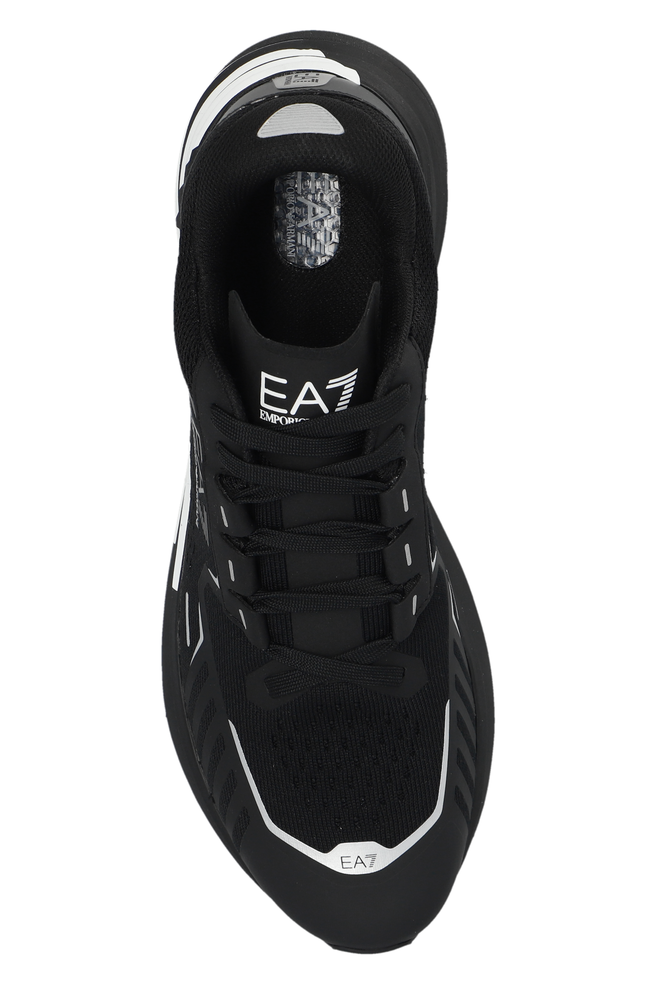 Emporio Armani junior Spodnie Azzurro Sneakers with logo