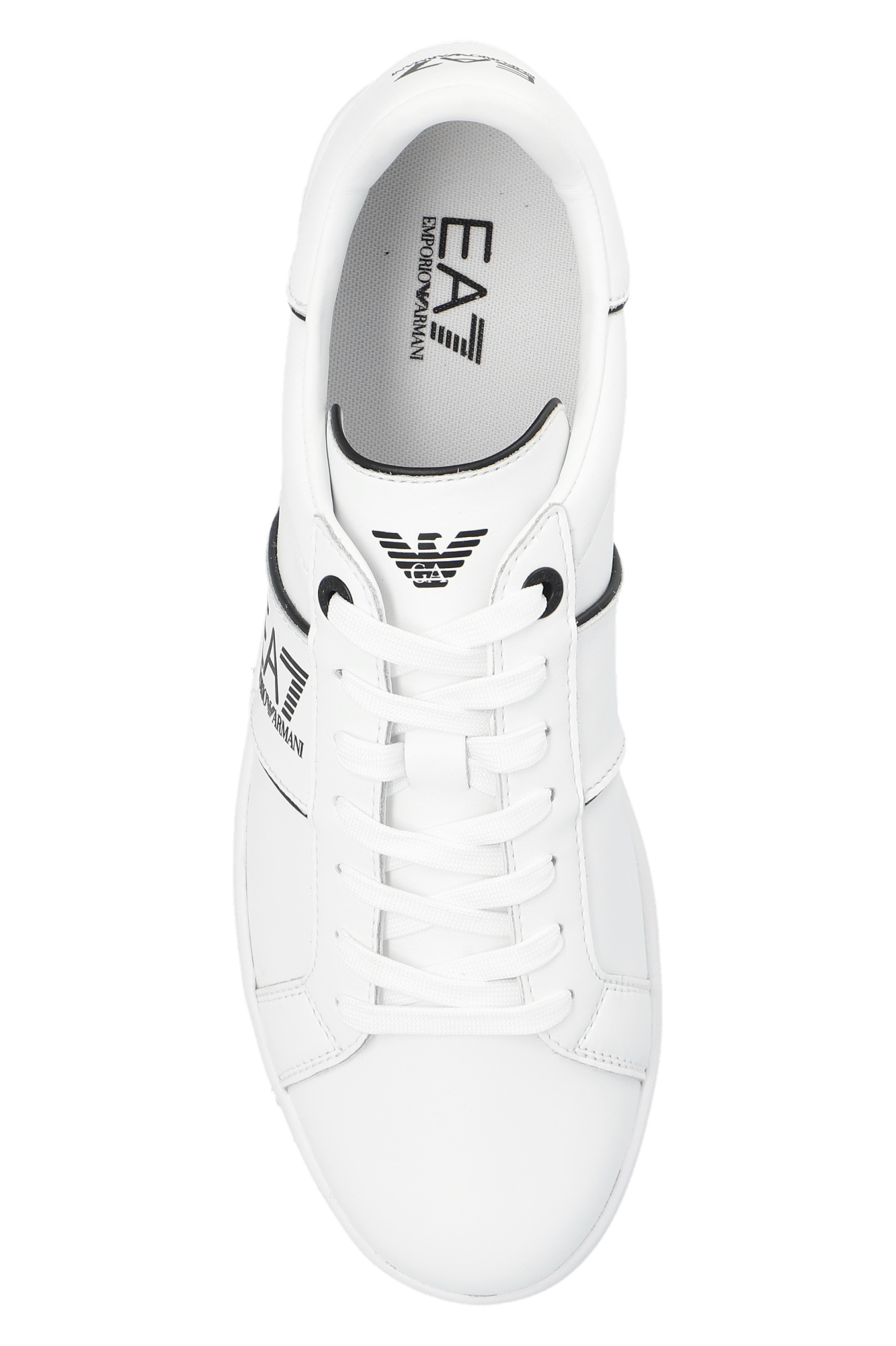 White Sneakers with logo EA7 Emporio Armani - Vitkac GB