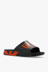 EA7 Emporio Armani Slides with logo