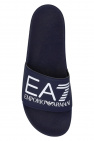 EA7 Emporio sleeve armani Slides with logo