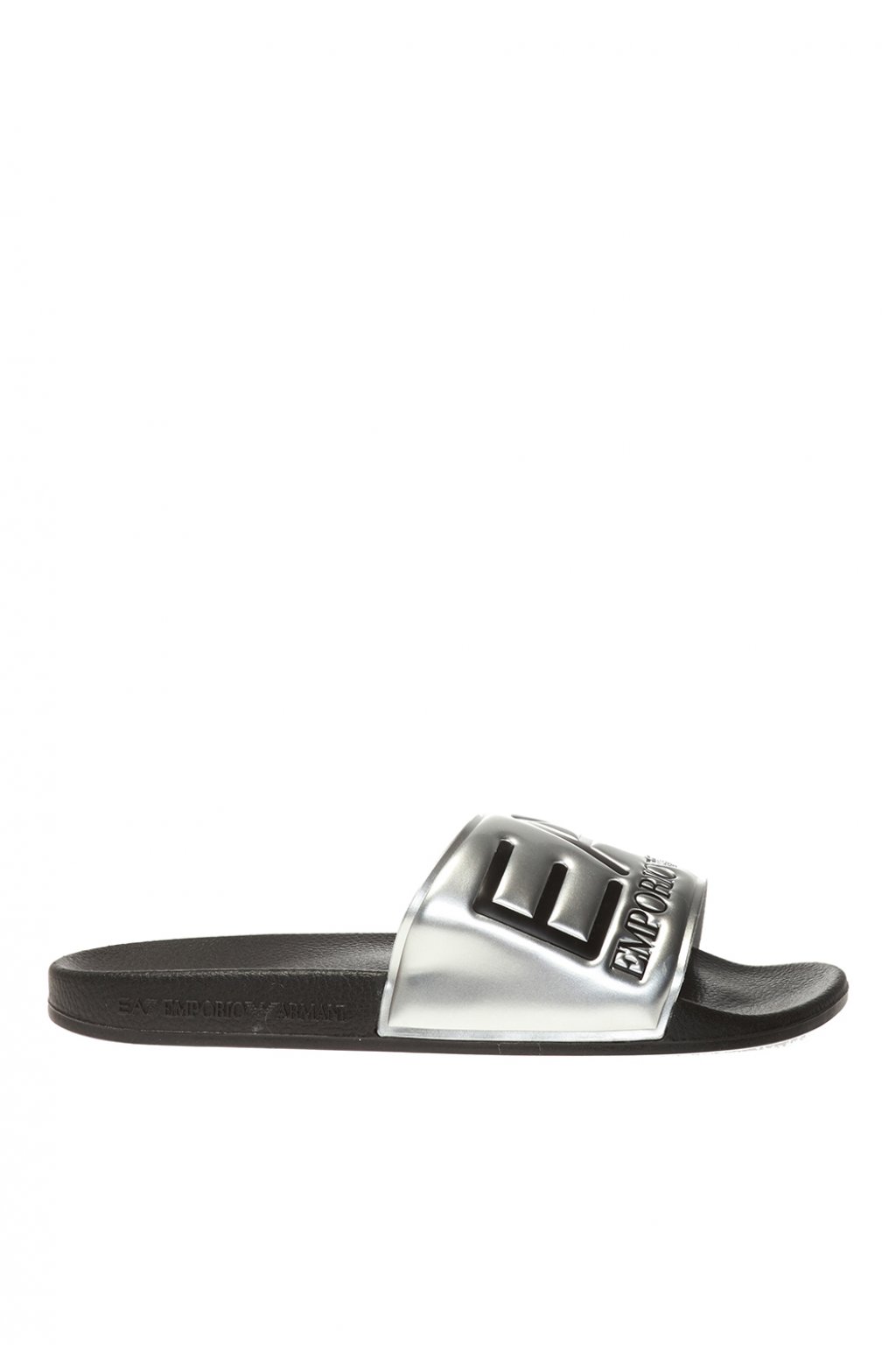 EA7 Emporio Armani Logo-embossed slides