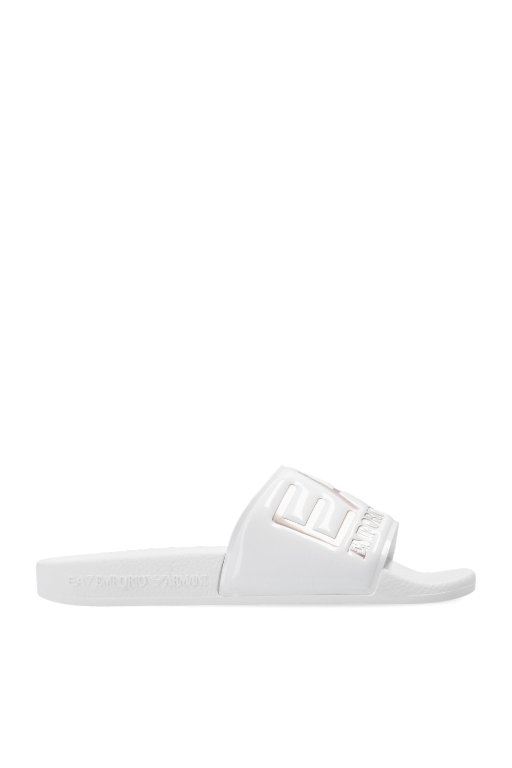 EA7 Emporio armani micro-print Branded slides