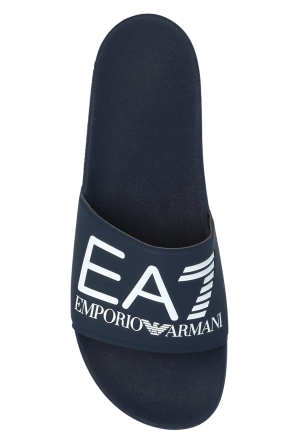 EA7 Emporio Armani Slides with logo