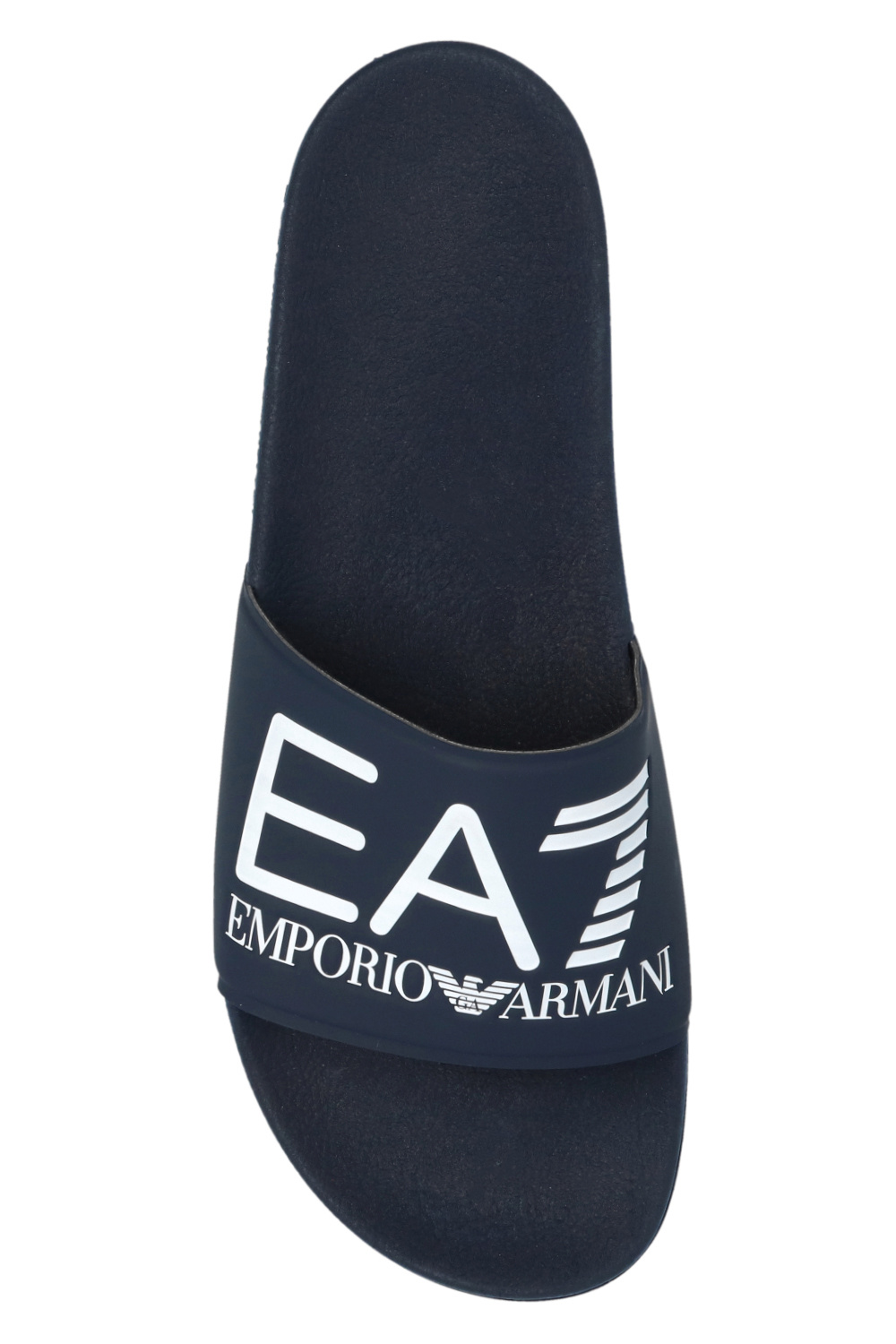 EA7 Emporio armani track Slides with logo