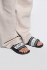 Emporio Armani Lace-Up Beauty for Men Slides with logo