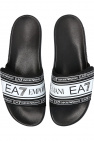 Emporio Armani Lace-Up Beauty for Men Slides with logo