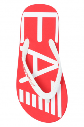 EA7 Emporio Armani Flip-flops with logo
