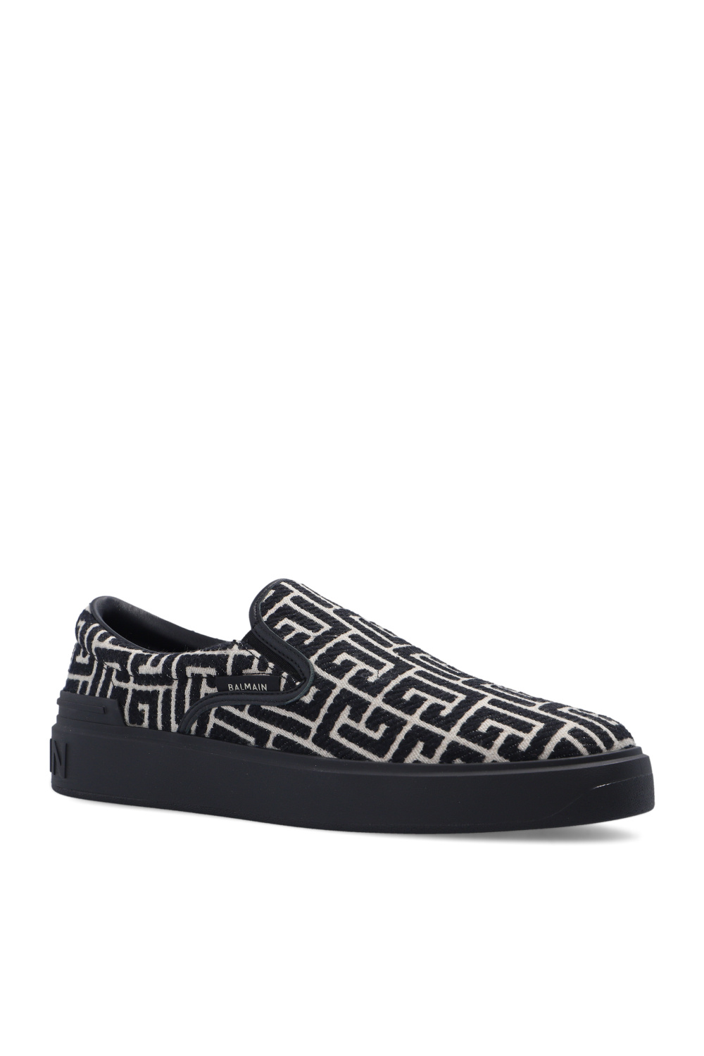 balmain sleeved Slip-on sneakers