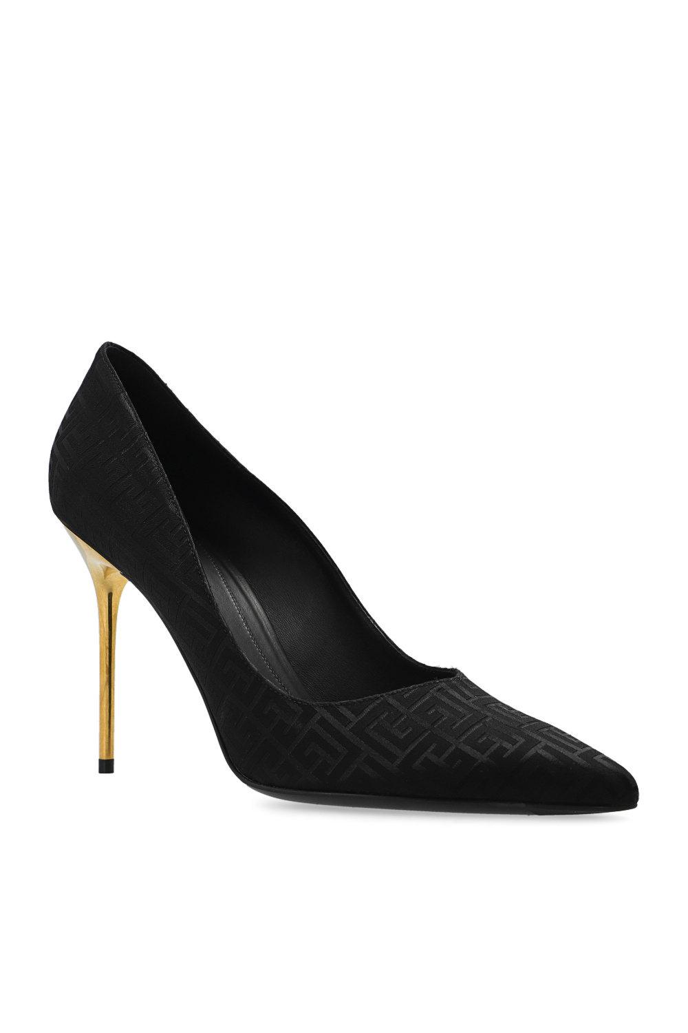 balmain skirt ‘Ruby’ monogrammed stiletto pumps