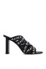 balmain sky Heeled mules with logo