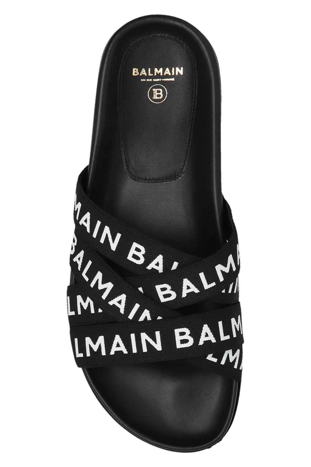 Balmain MEN balmain logo-print semi-sheer briefs