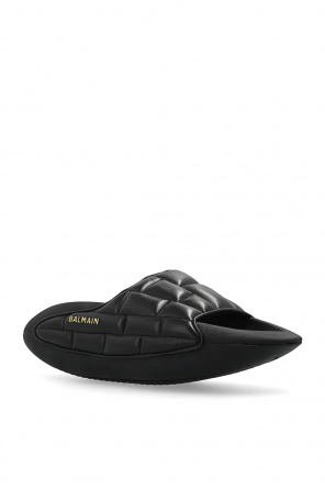 Balmain ‘B-IT’ quilted slides