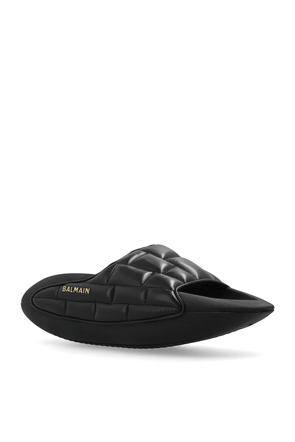 balmain quin ‘B-IT’ quilted slides