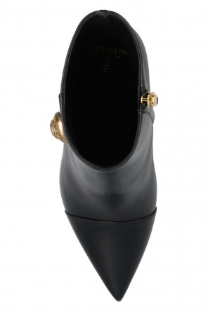balmain trim ‘Roni’ heeled ankle boots