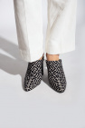 balmain Mantel Monogrammed mules