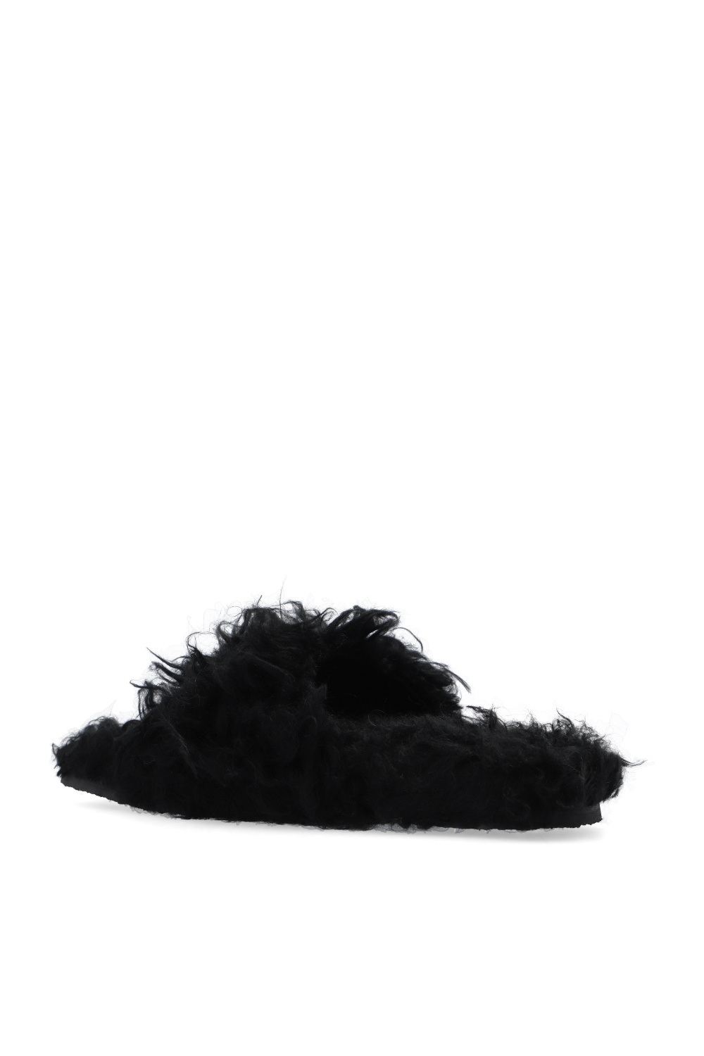 valentino fur slides