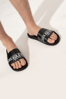 Emporio Armani Rubber slides with logo