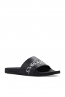 Emporio xm979 armani Rubber slides with logo