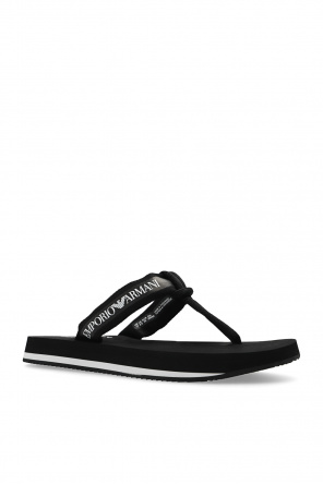 Emporio Armani Slides with logo