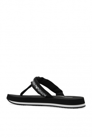 Emporio Armani Slides with logo