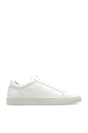 Leather sports shoes