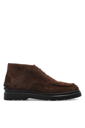 Suede ankle boots