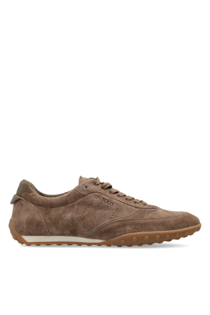 Leather sports shoes