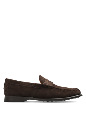 Suede loafers