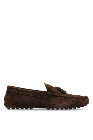 Suede loafers