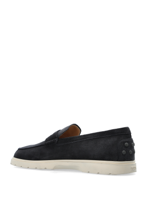 Tod’s Zamszowe buty typu `loafers`
