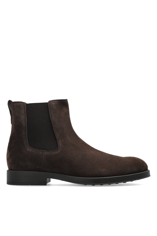 Suede ankle boots od Tod’s