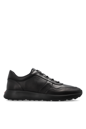 Leather sports shoes