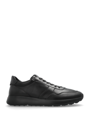 Leather sports shoes