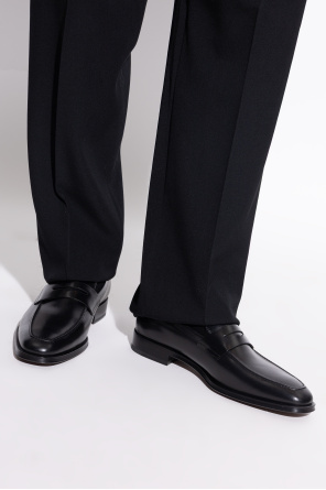 Leather `loafers` shoes od Tod’s