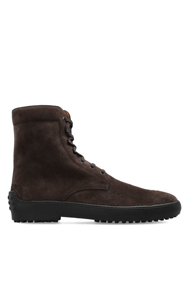 Suede ankle boots od Tod’s