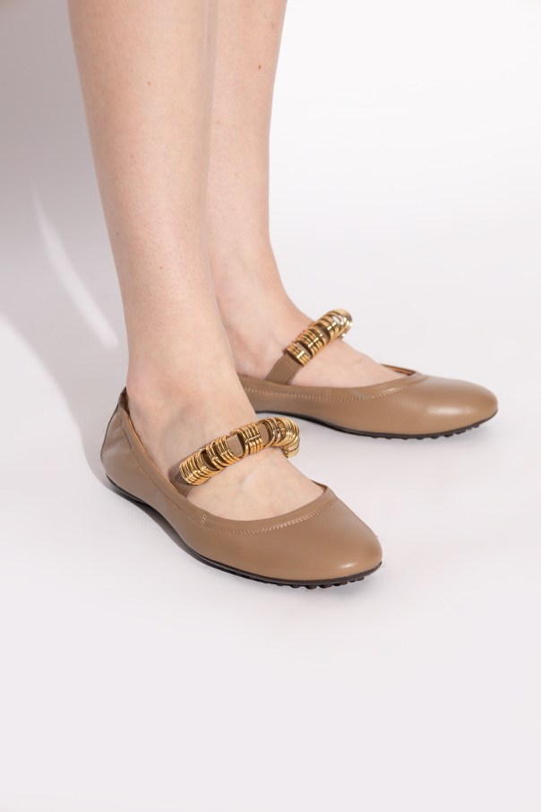 Tod’s Bailarinas de cuero