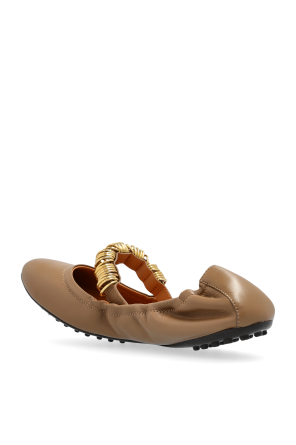 Tod’s Bailarinas de cuero