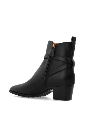 Tod’s Kožené čižmy na podpätku