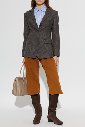 Tod’s Suede knee-length heeled boots