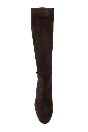 Tod’s Suede knee-length heeled boots