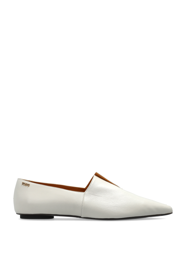 Pointed-toe ballet flats od Tod’s