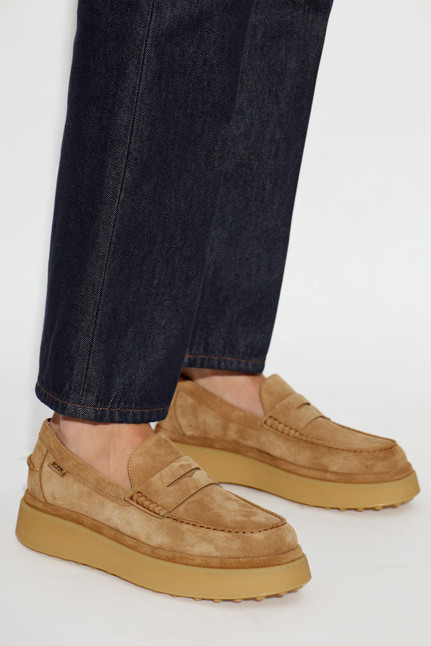 Tod’s Zamsch-Loafers-Schuhe