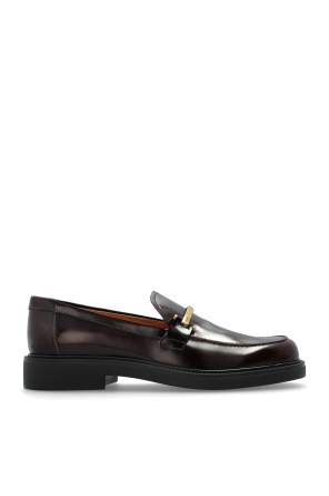 Leather loafers