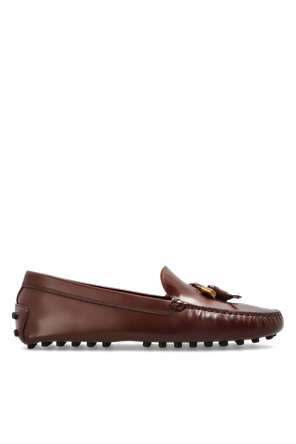Leather loafers